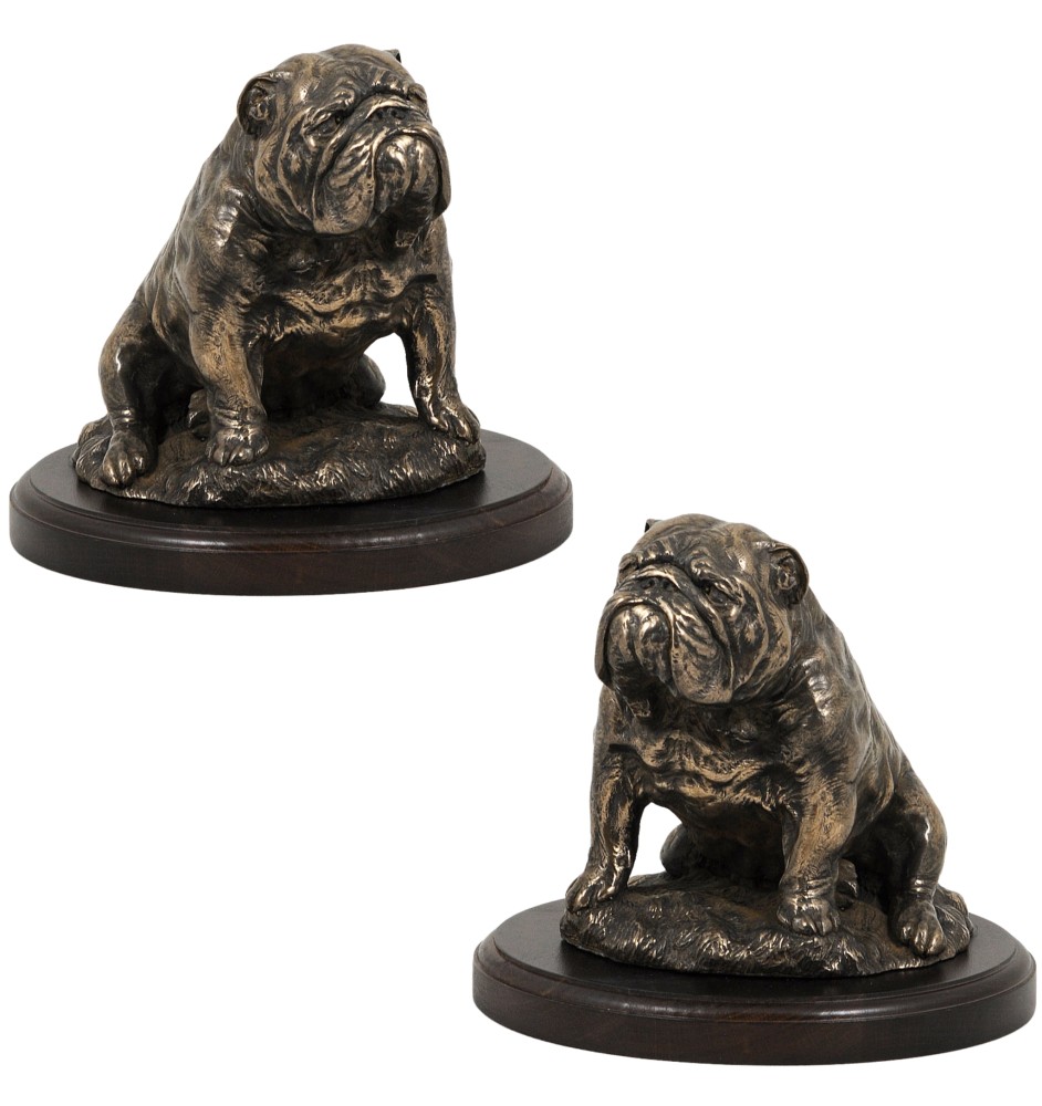 Bulldog II figurka na drewnie Art-Dog